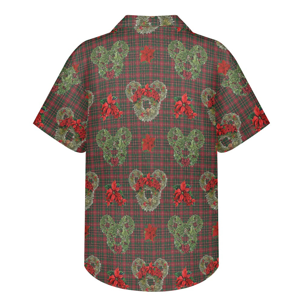 Christmas Wreaths Hawaiian shirt