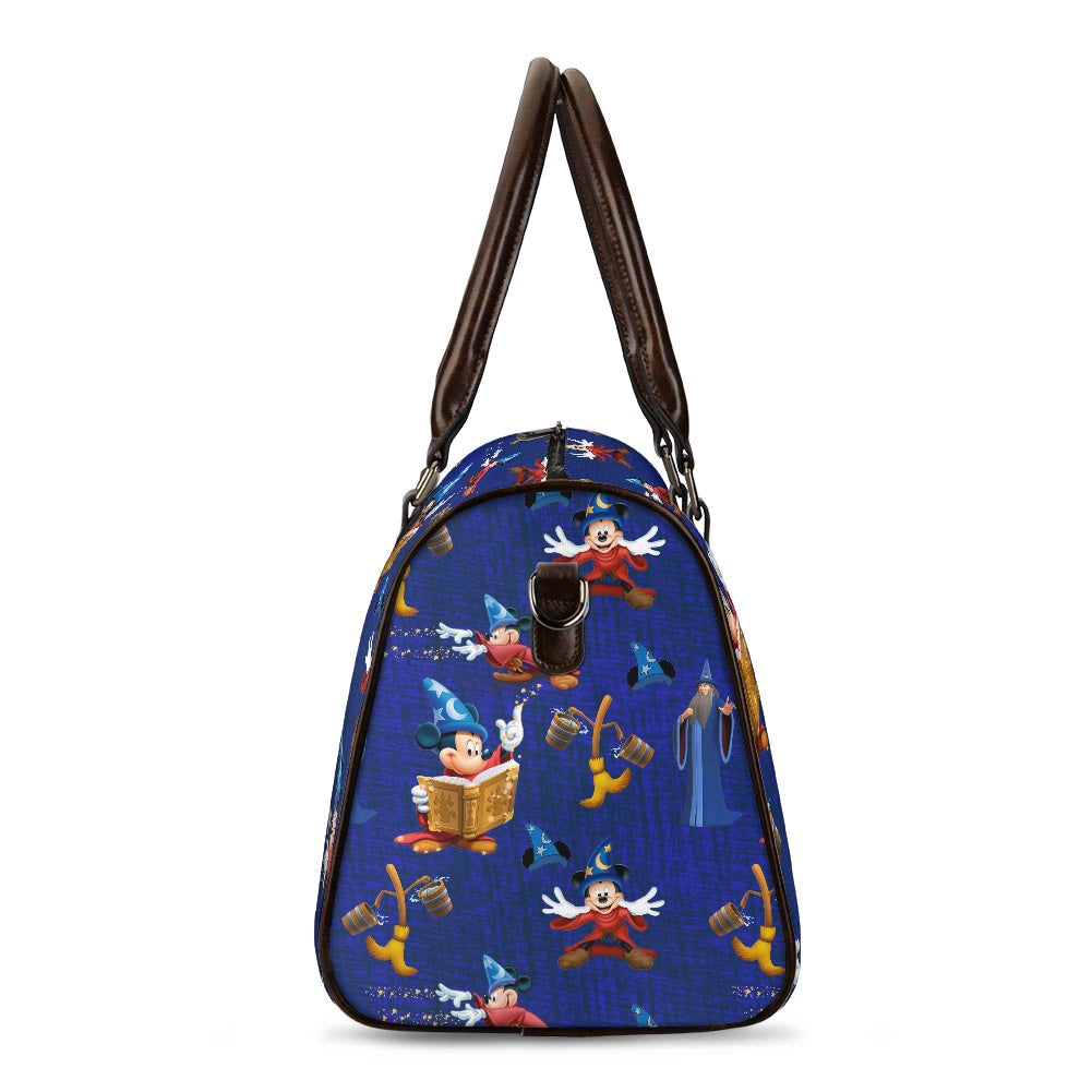 Mouse Sorcerer Travel Handbag