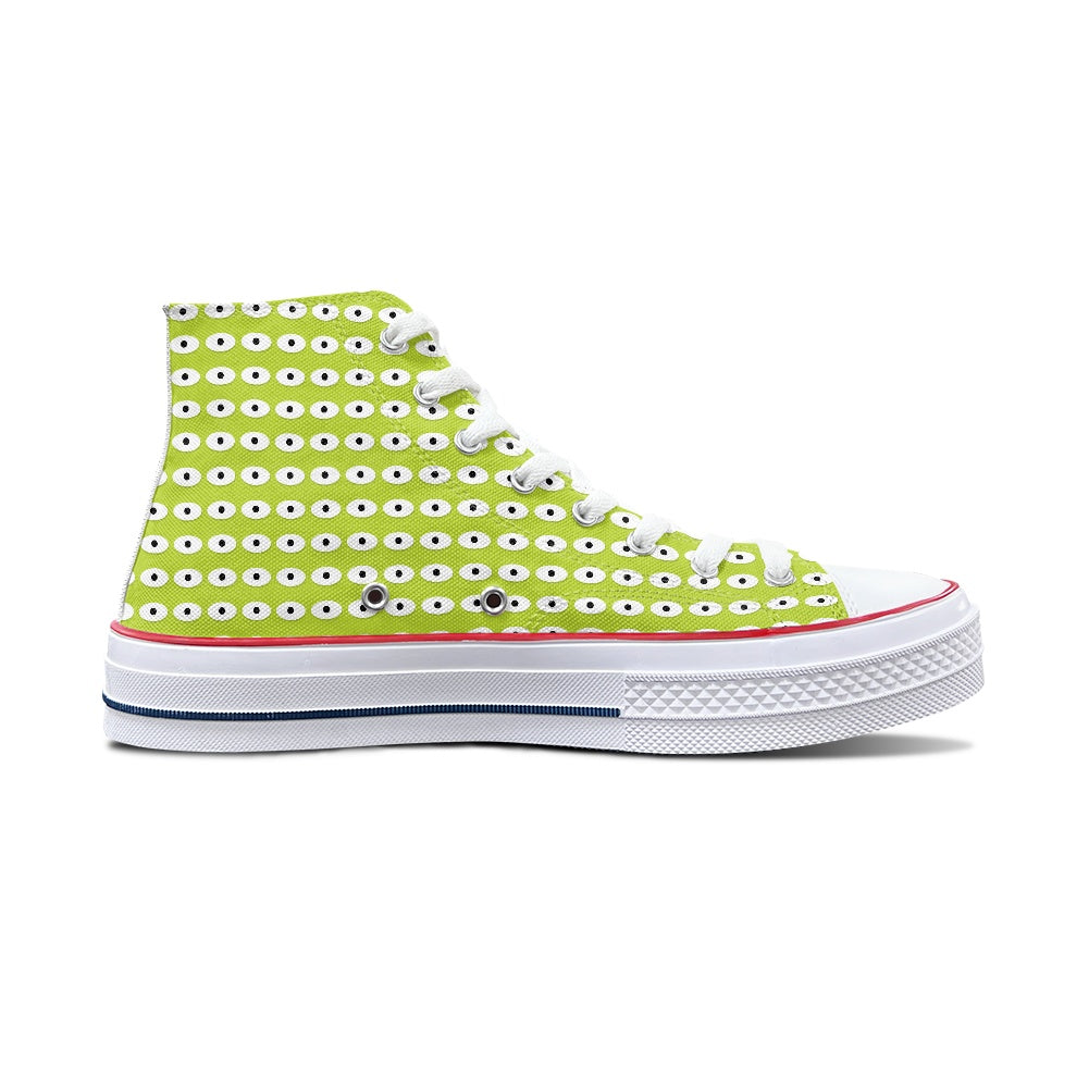 Toy Box- Alien High Top Canvas Shoes