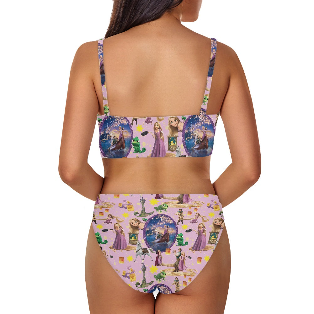 Floating Lanterns Vintage bikini set