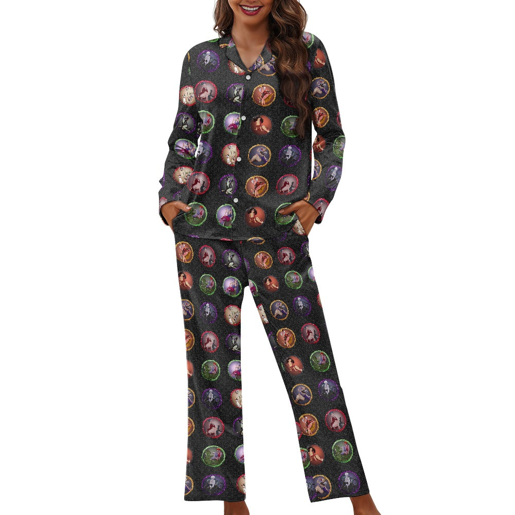 Villain Babes Pajamas (button)