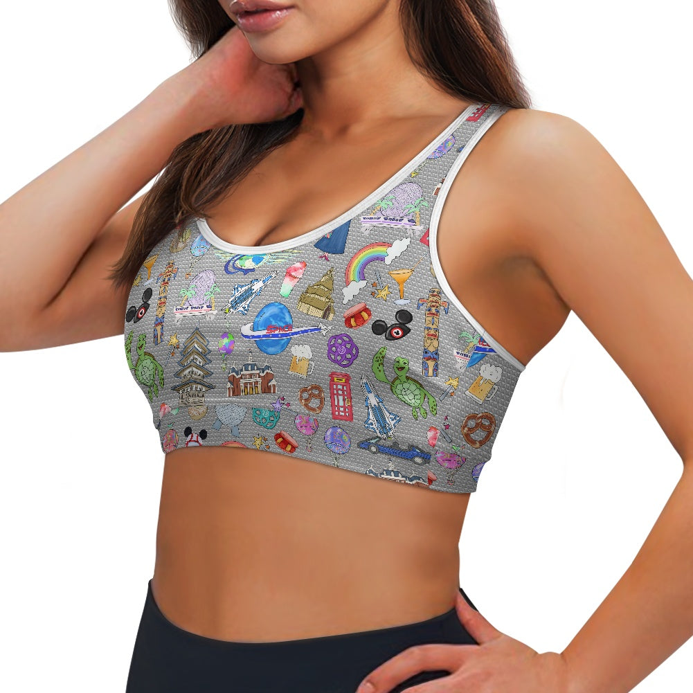 World Showcase Women's Sports Vest