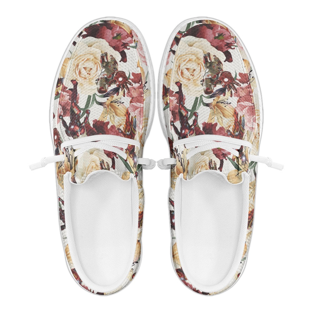 Floral Iron MESH DUDE SHOES