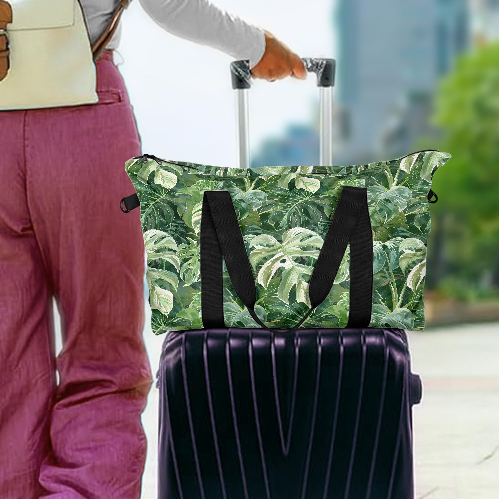 Monstera Lightweight Luggage Travel Bag