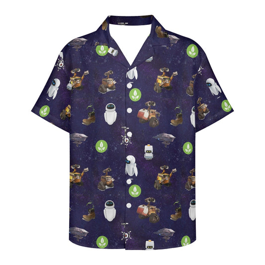 Space Robots Hawaiian shirt