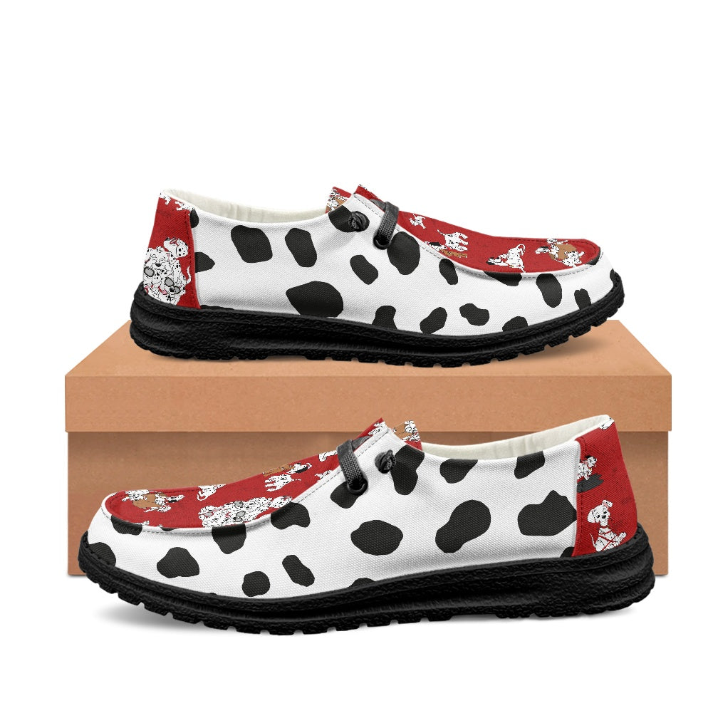 Dalmatians Men's Lace Up Loafers