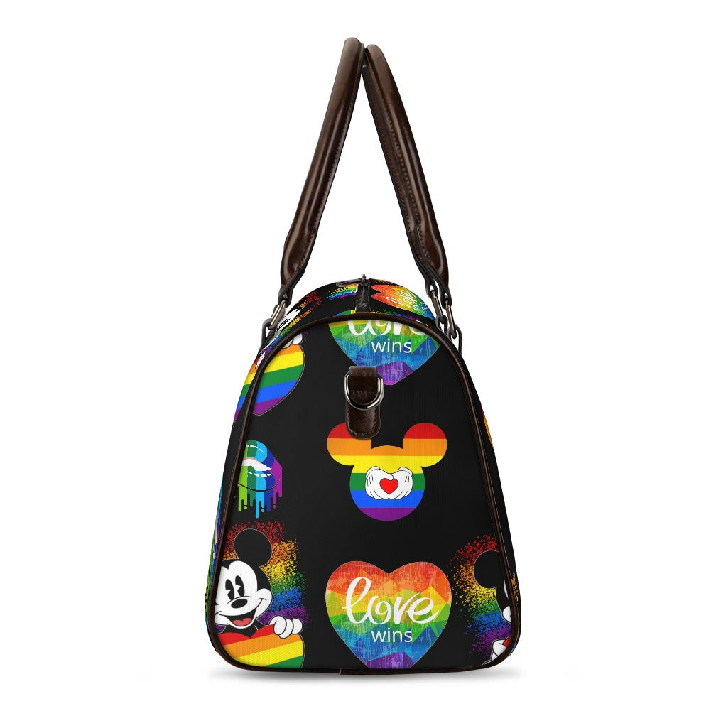 Mouse Pride Travel Handbag