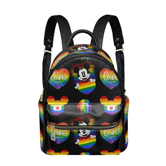 Mouse Pride Casual Backpack for women