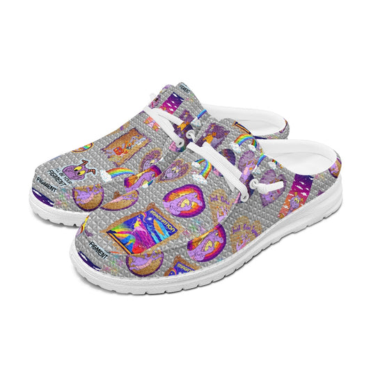 Purple Dragon MESH DUDE SHOES