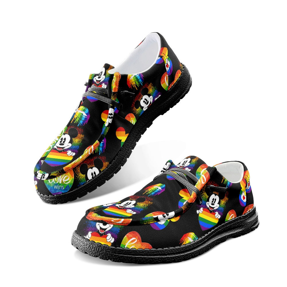 Mouse Pride dude shoes