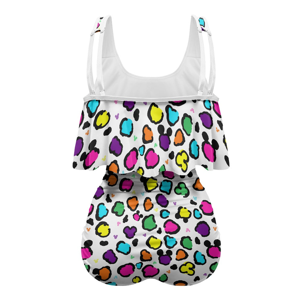 Neon Spots Bikini swimsuit