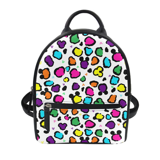 Neon Spots Small Backpack