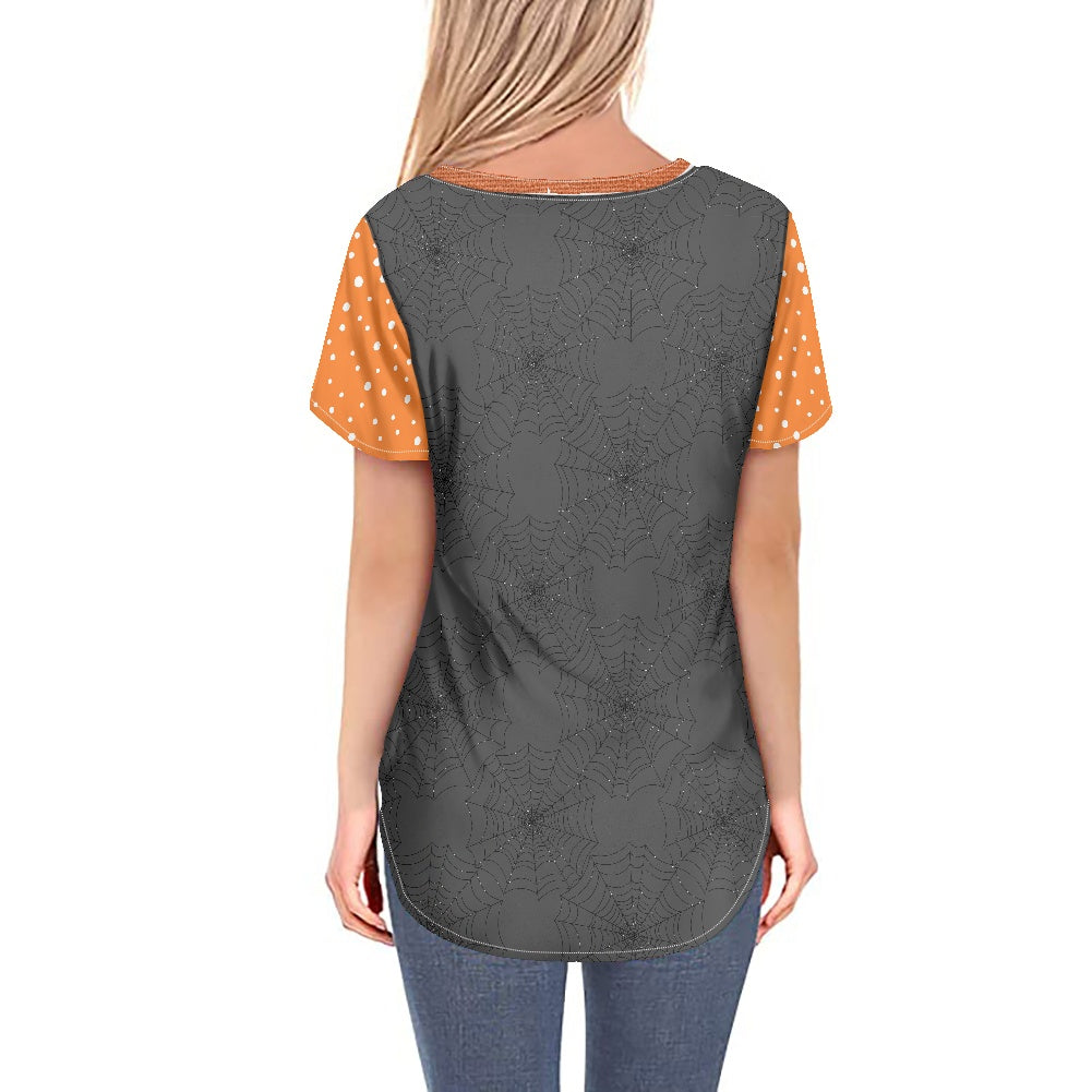 Spooky Java Women's V-neck Top