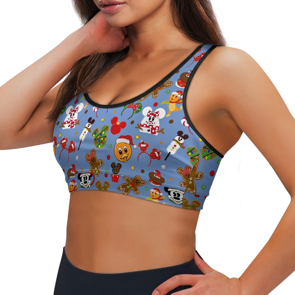 Christmas Sketch Women's Sports Vest