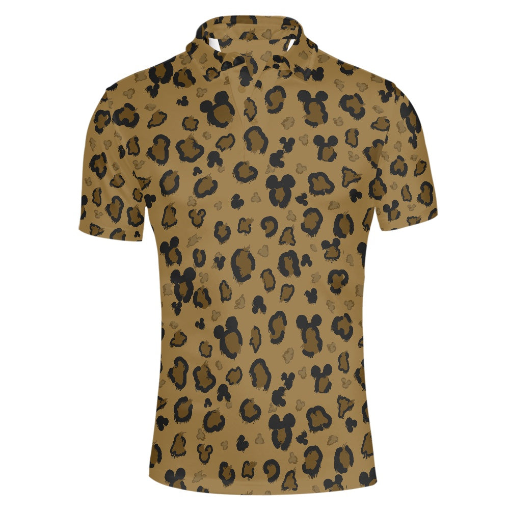 Cheetah Mouse Polo T-shirt