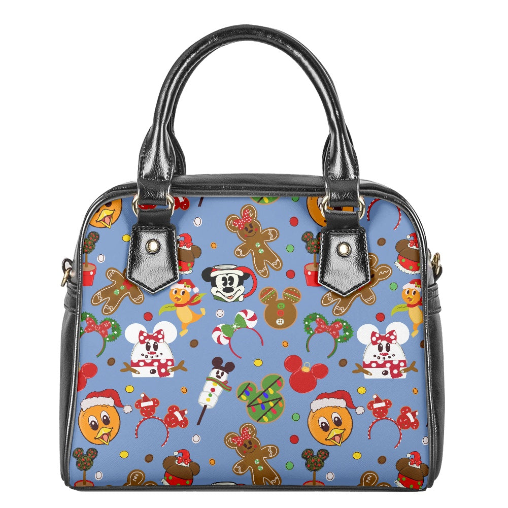 Christmas Sketch Bowler Bag