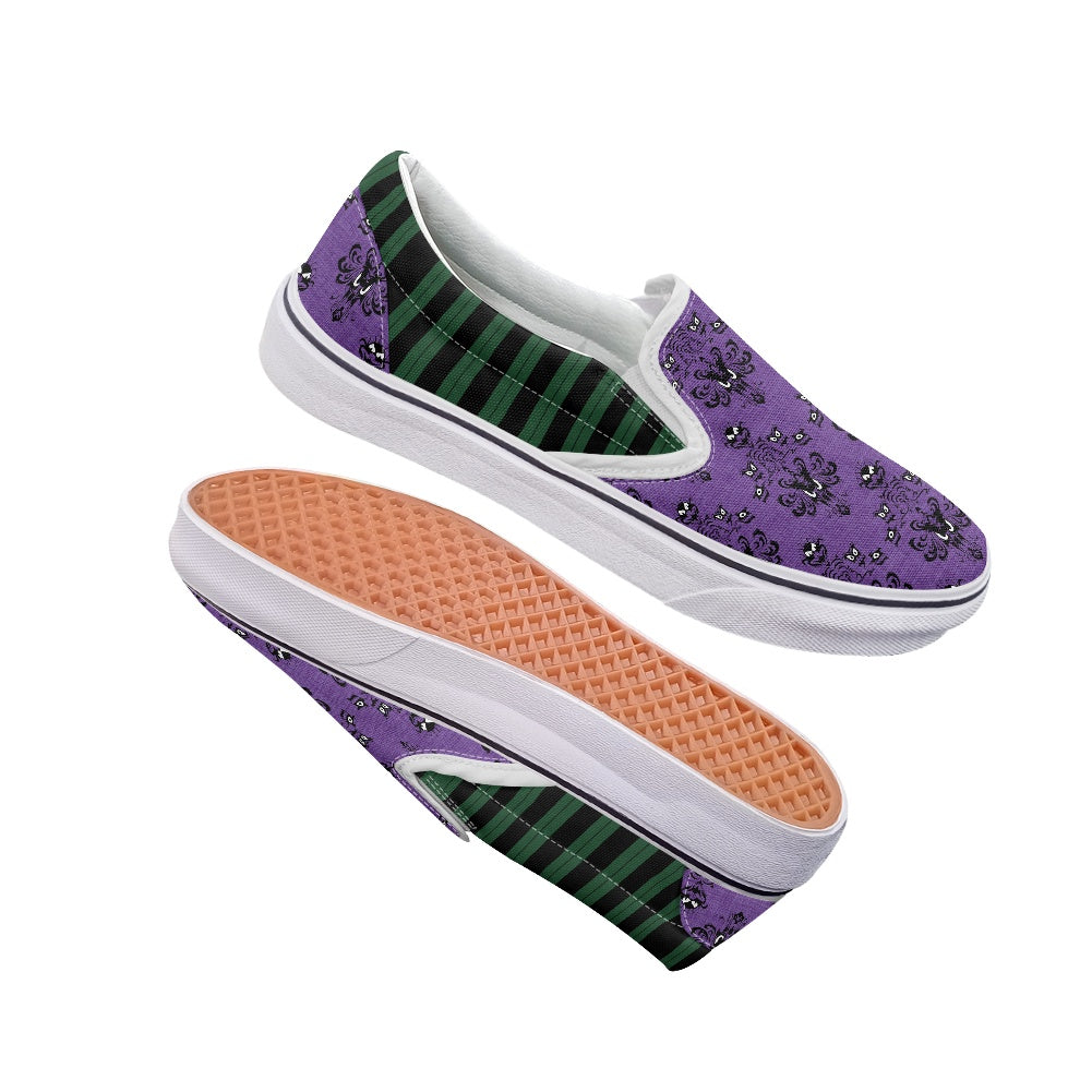 HM Wallpaper Combo Pedal canvas shoes for Adult