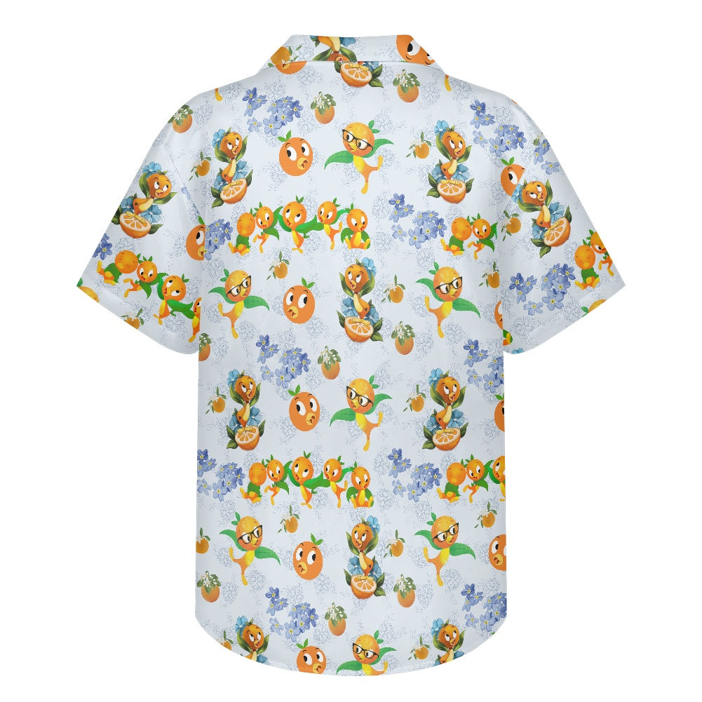 Classic Orange Bird Hawaiian shirt