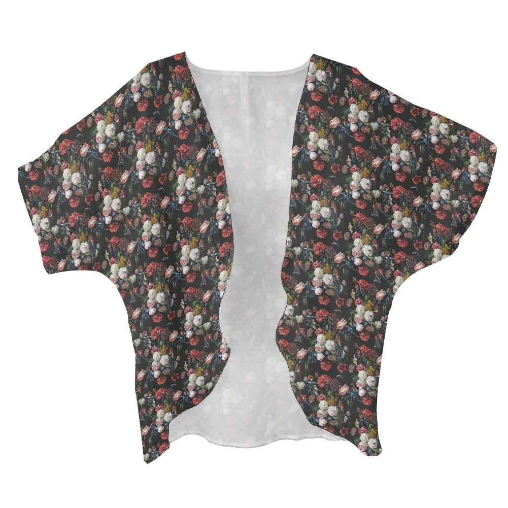 Black Widow Women's cardigan chiffon shirt