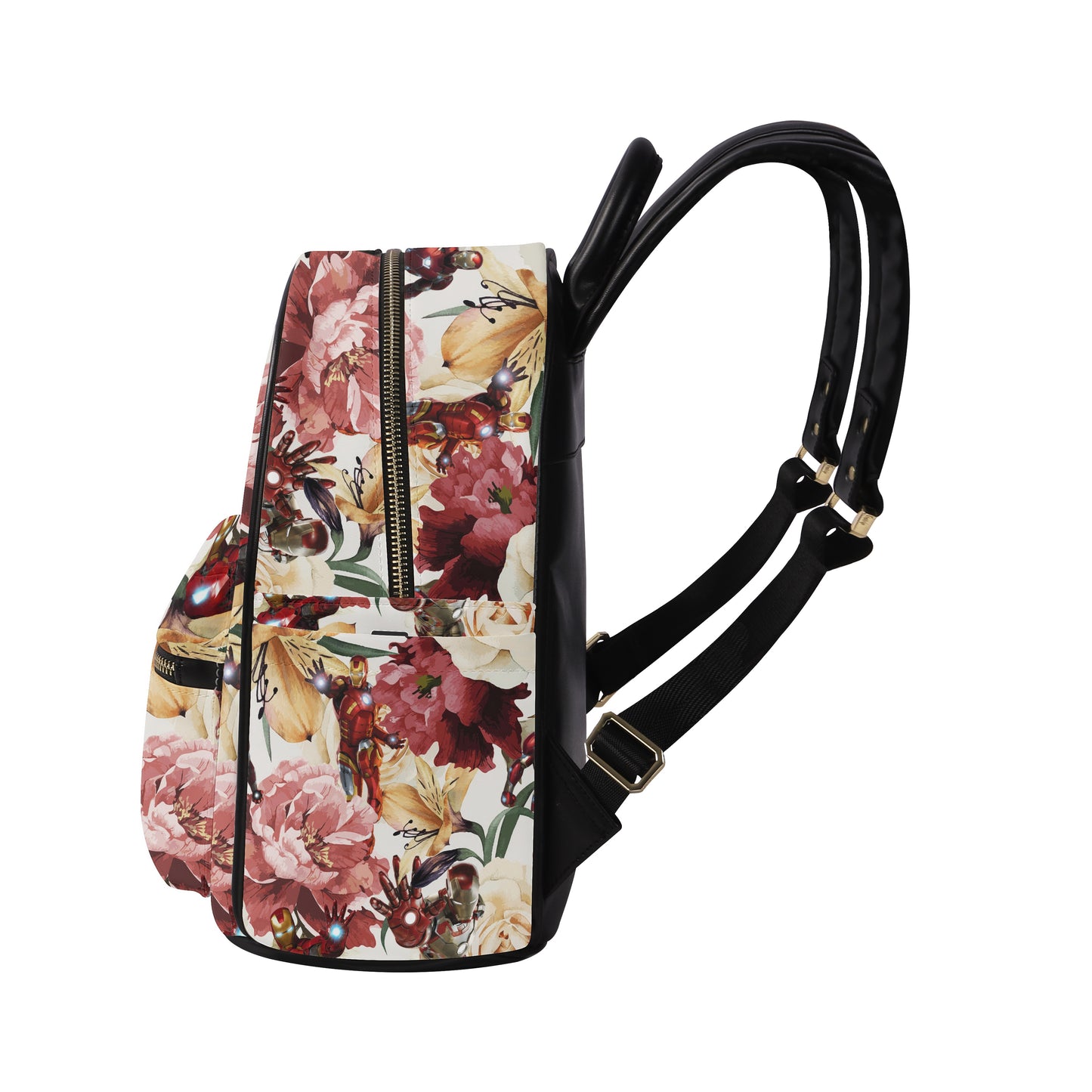 Floral Iron Casual Backpack for women