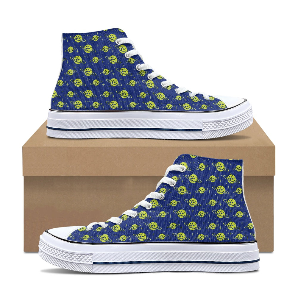 Toy Box- Alien/ Buzz- High Top Canvas Shoes