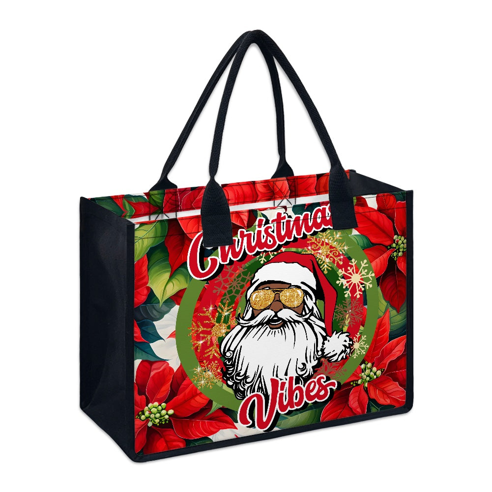 Christmas Vibes Tote bag(Double-sided Print )