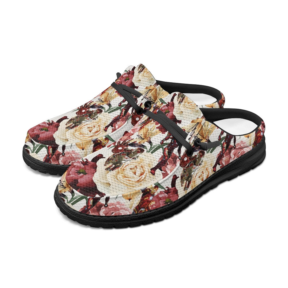 Floral Iron MESH DUDE SHOES