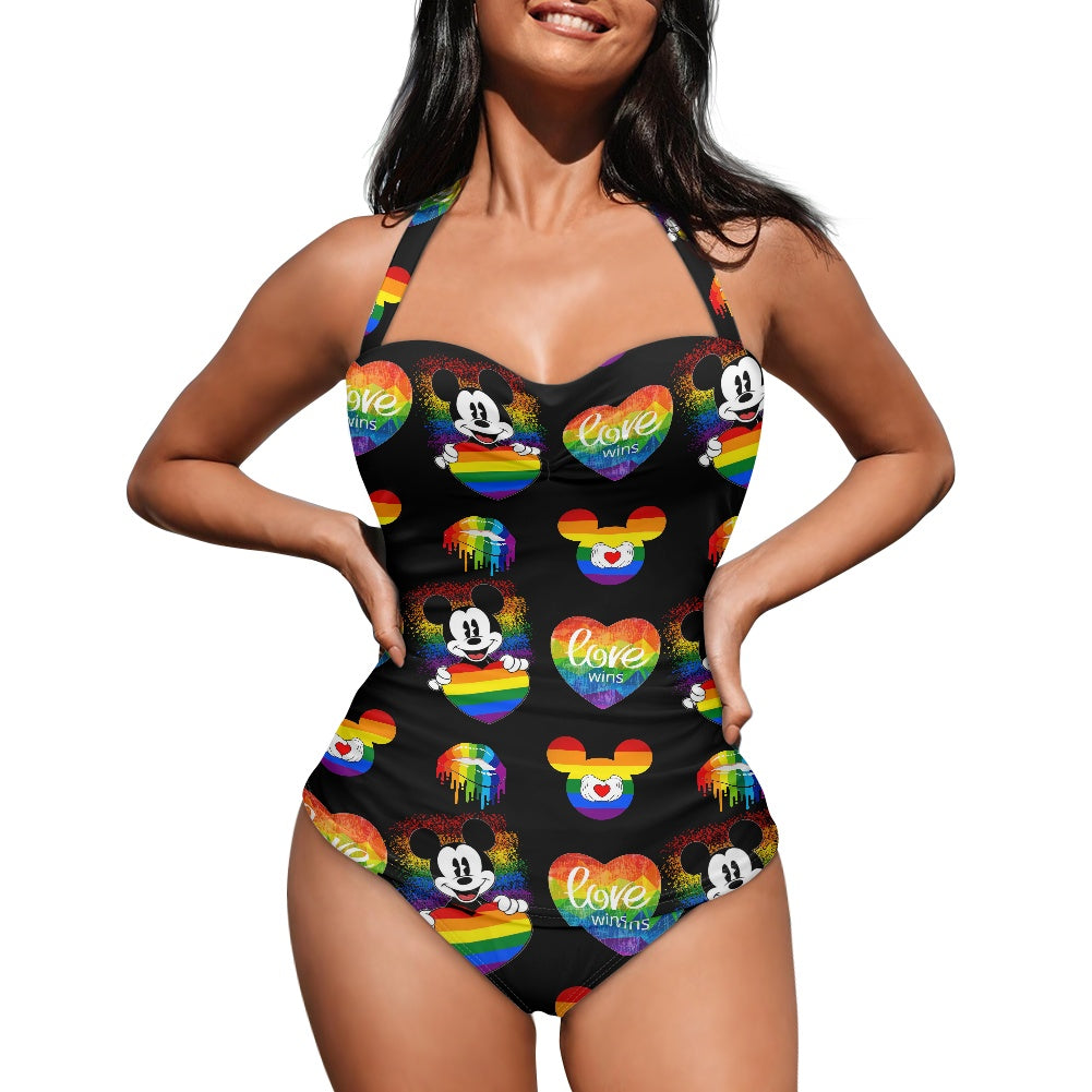 Mouse Pride Strappy one piece