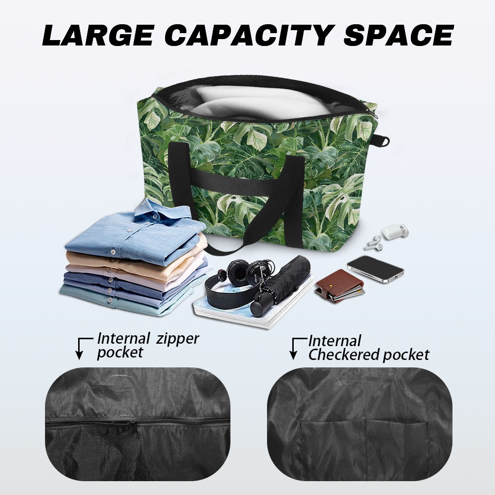 Monstera Lightweight Luggage Travel Bag