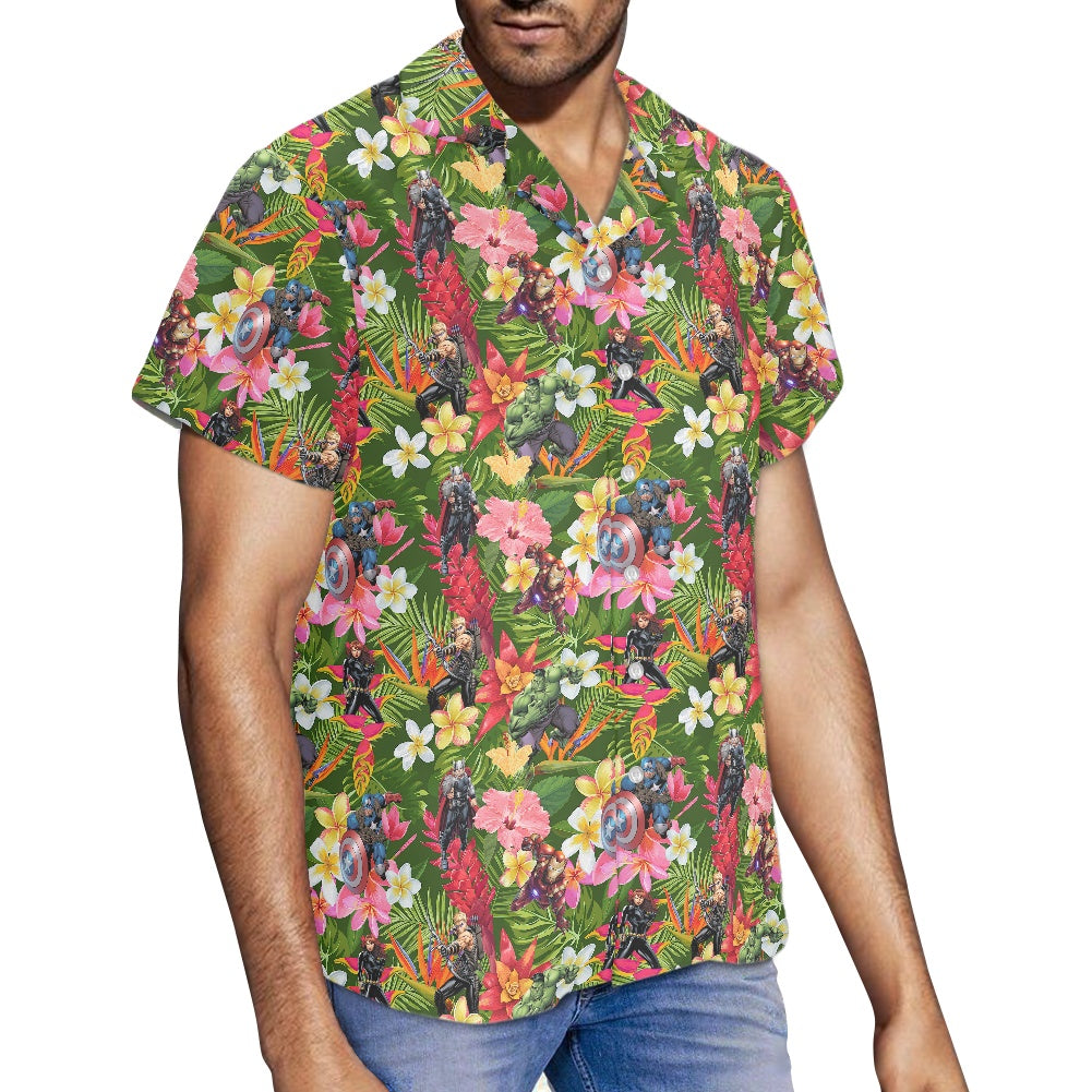 Tropical Heroes Hawaiian shirt