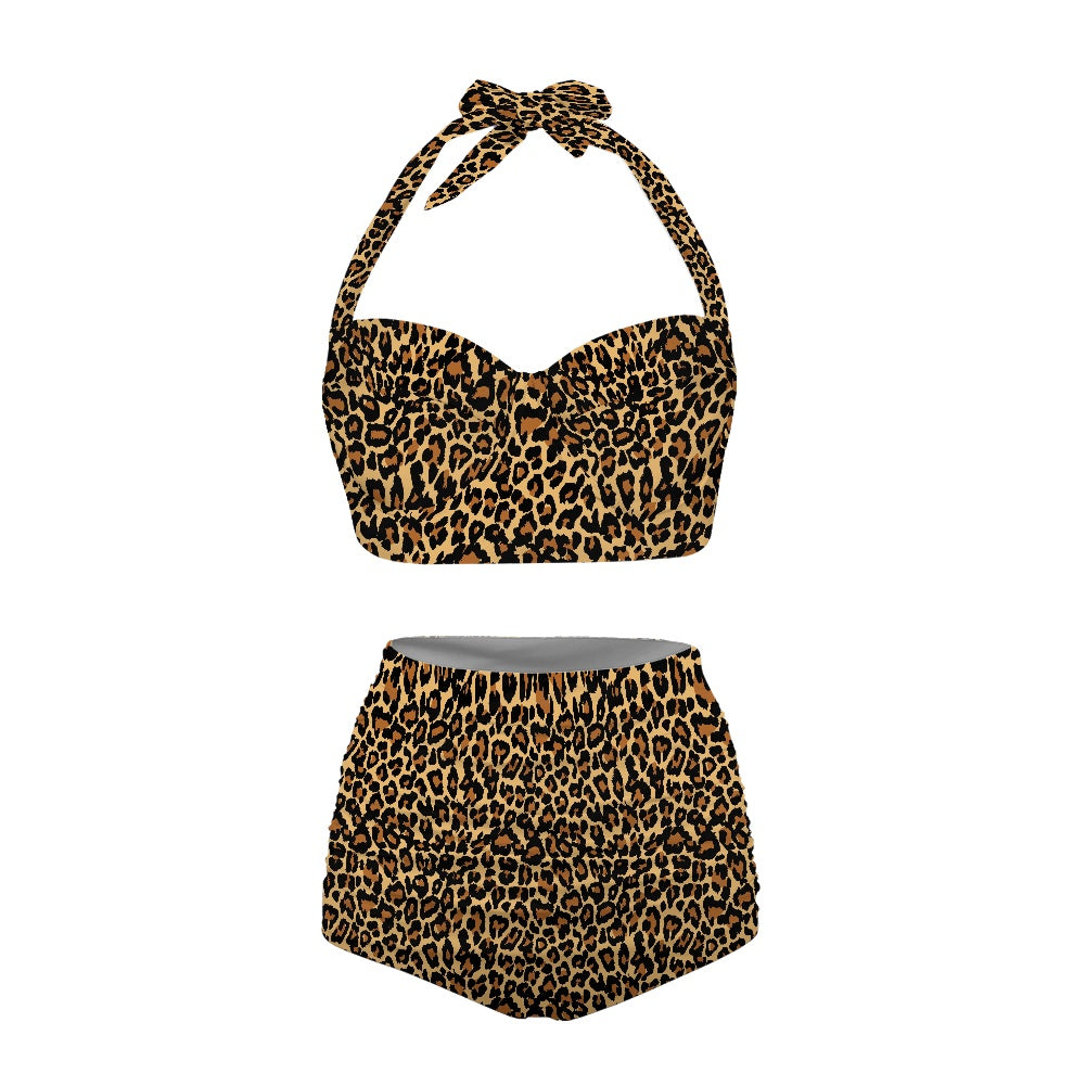 Cheetah Two-piece Swimsuit