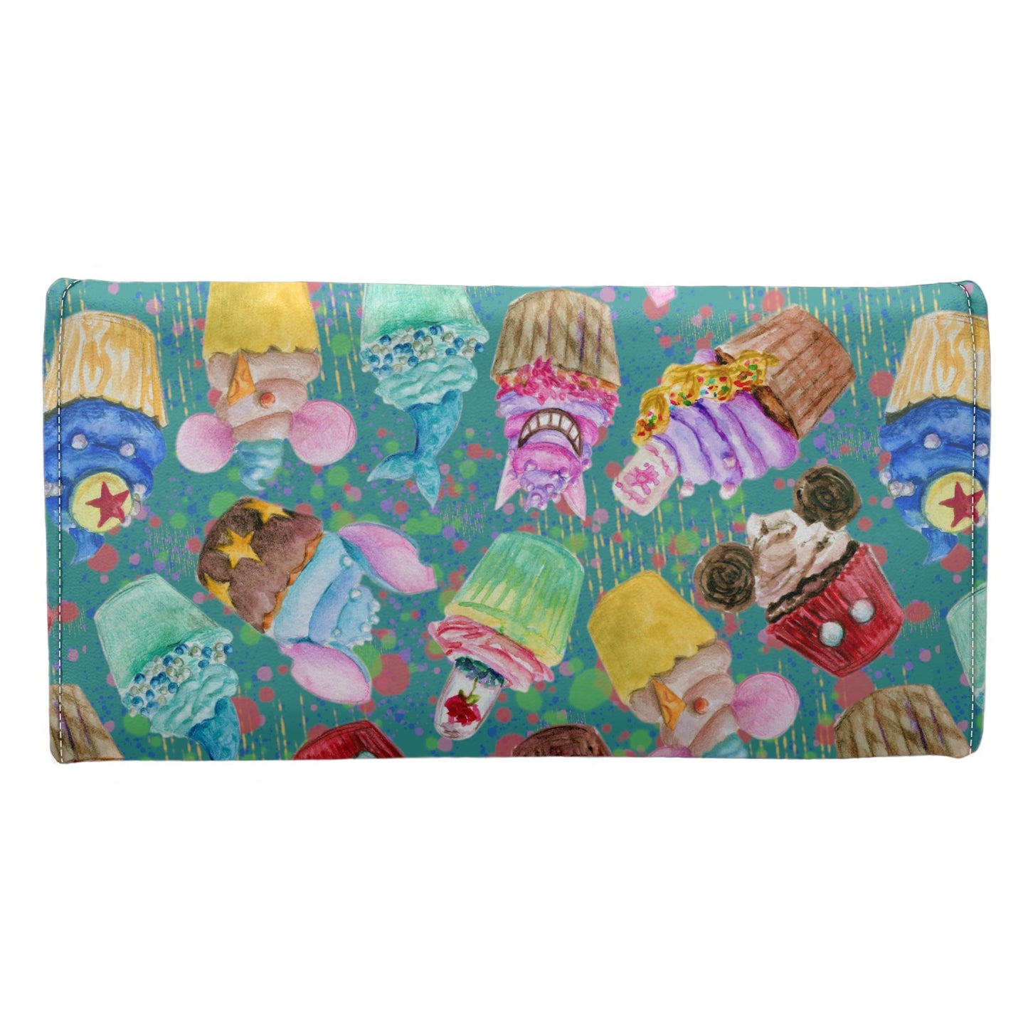 Sweet Treats Long Folding Wallet