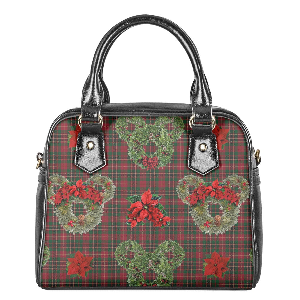 Christmas Wreaths Bowler Bag