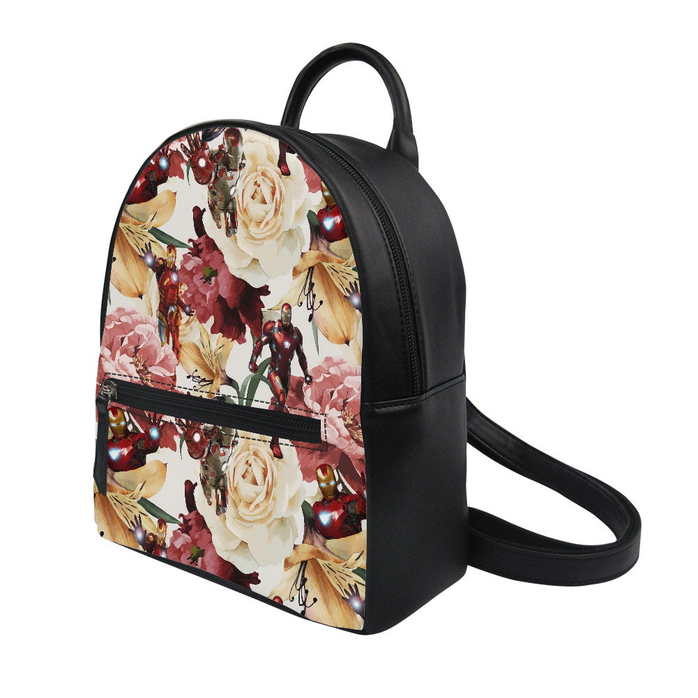 Floral Iron Small Backpack