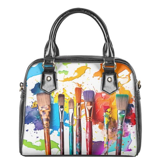 Paint Brushes Bowler Bag