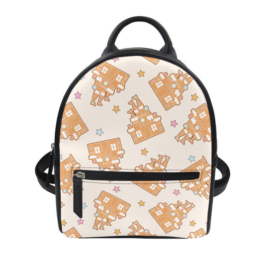 Gingerbread Castles Small Backpack