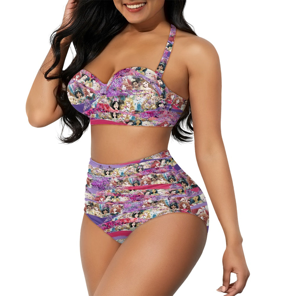 Princess Brush Two-piece Swimsuit