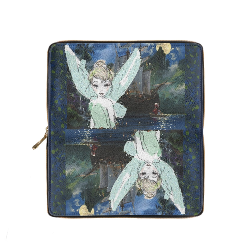 Tink Fairy PU wallet (nylon zipper)