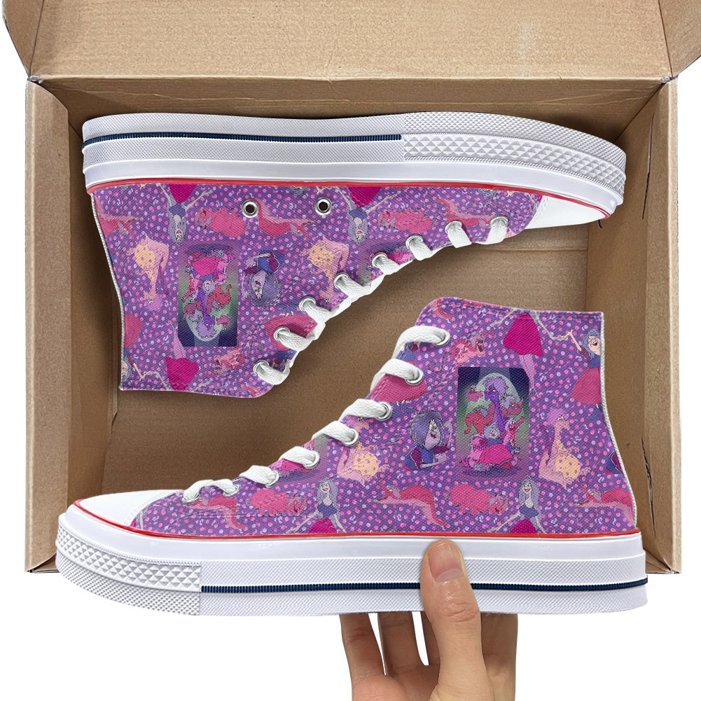 Mad Madam High Top Canvas Shoes