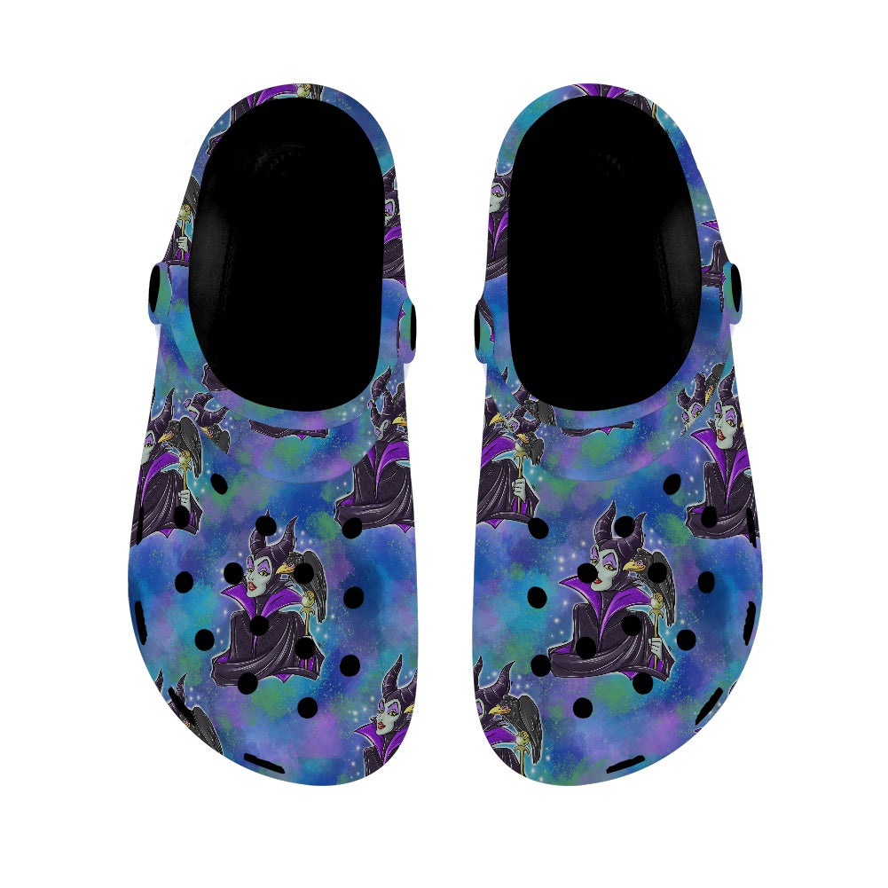 Evil Fairy Adult Crocs Black Sole