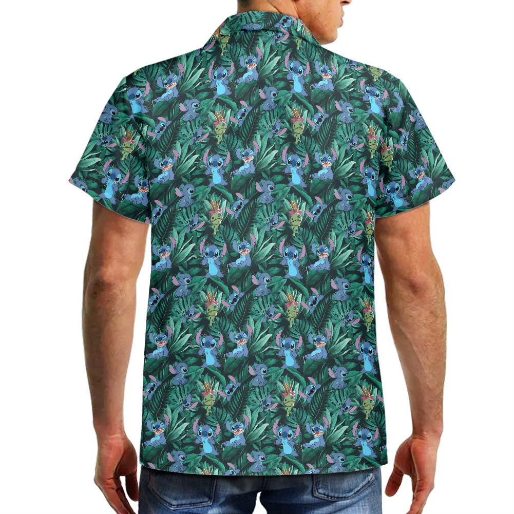 Tropical Alien Hawaiian shirt