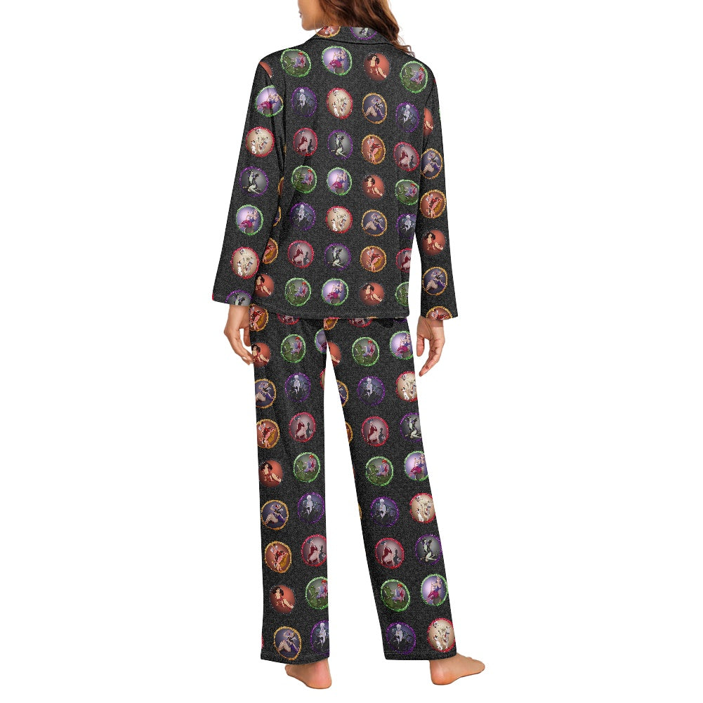 Villain Babes Pajamas (button)