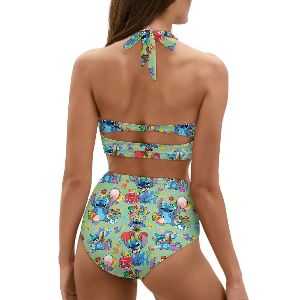 Birthday Alien Two-piece Swimsuit