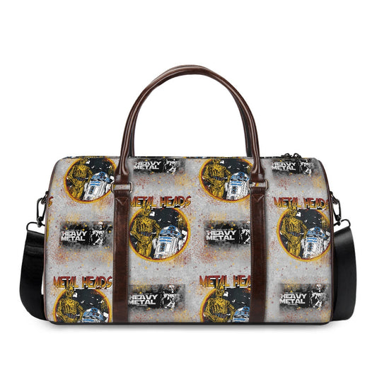 Metal Heads Travel Handbag