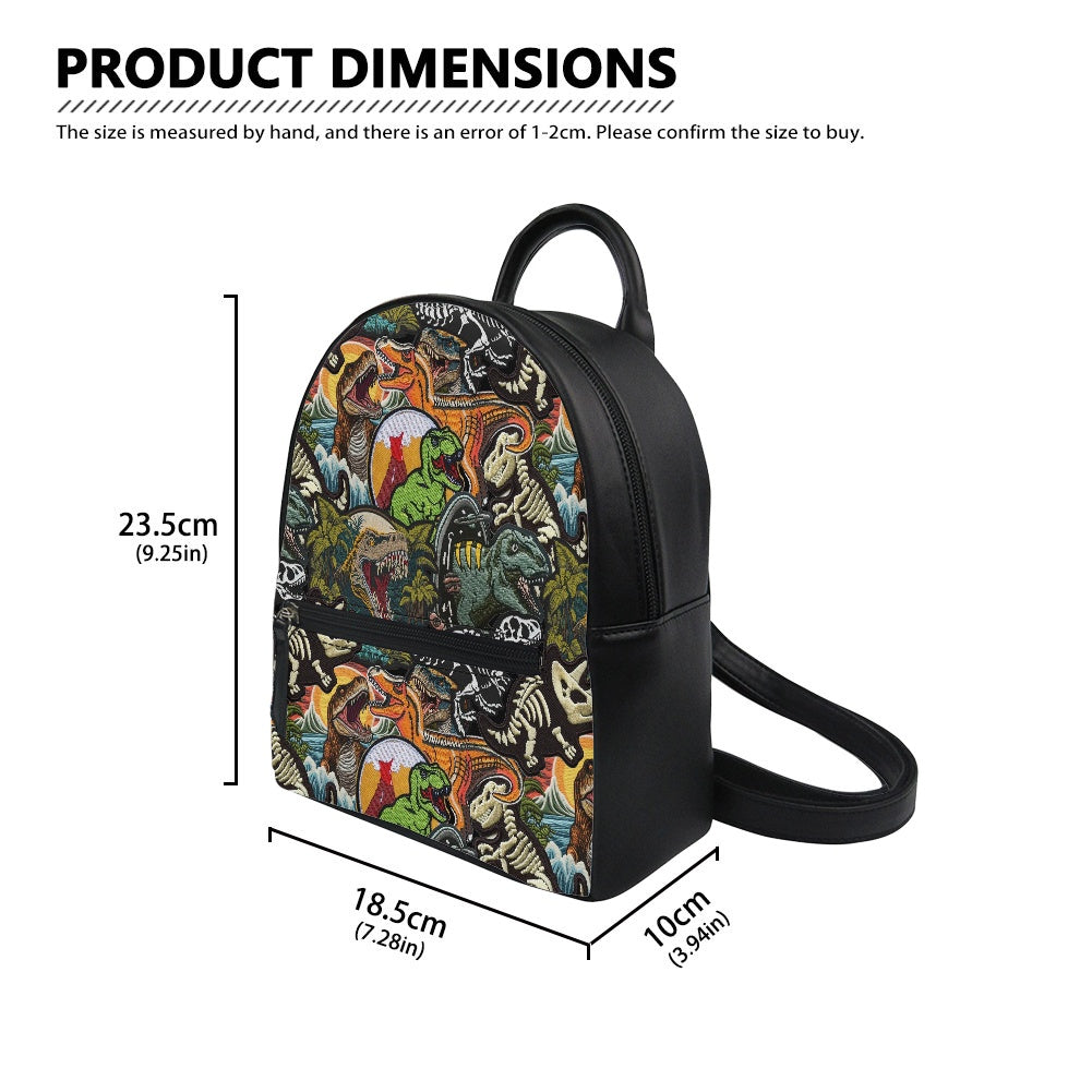 Dino Patch Small Backpack