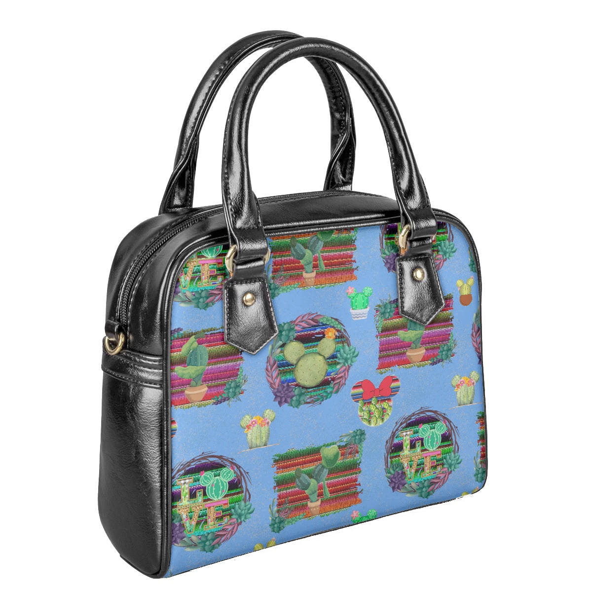 Mouse Cactus Bowler Bag