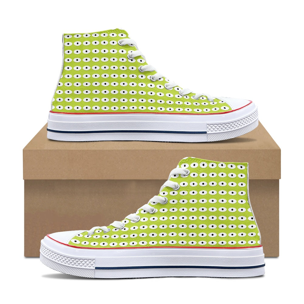 Toy Box- Alien High Top Canvas Shoes