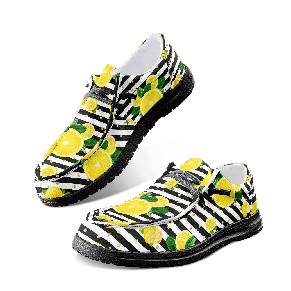 Lemon Squeezie dude shoes