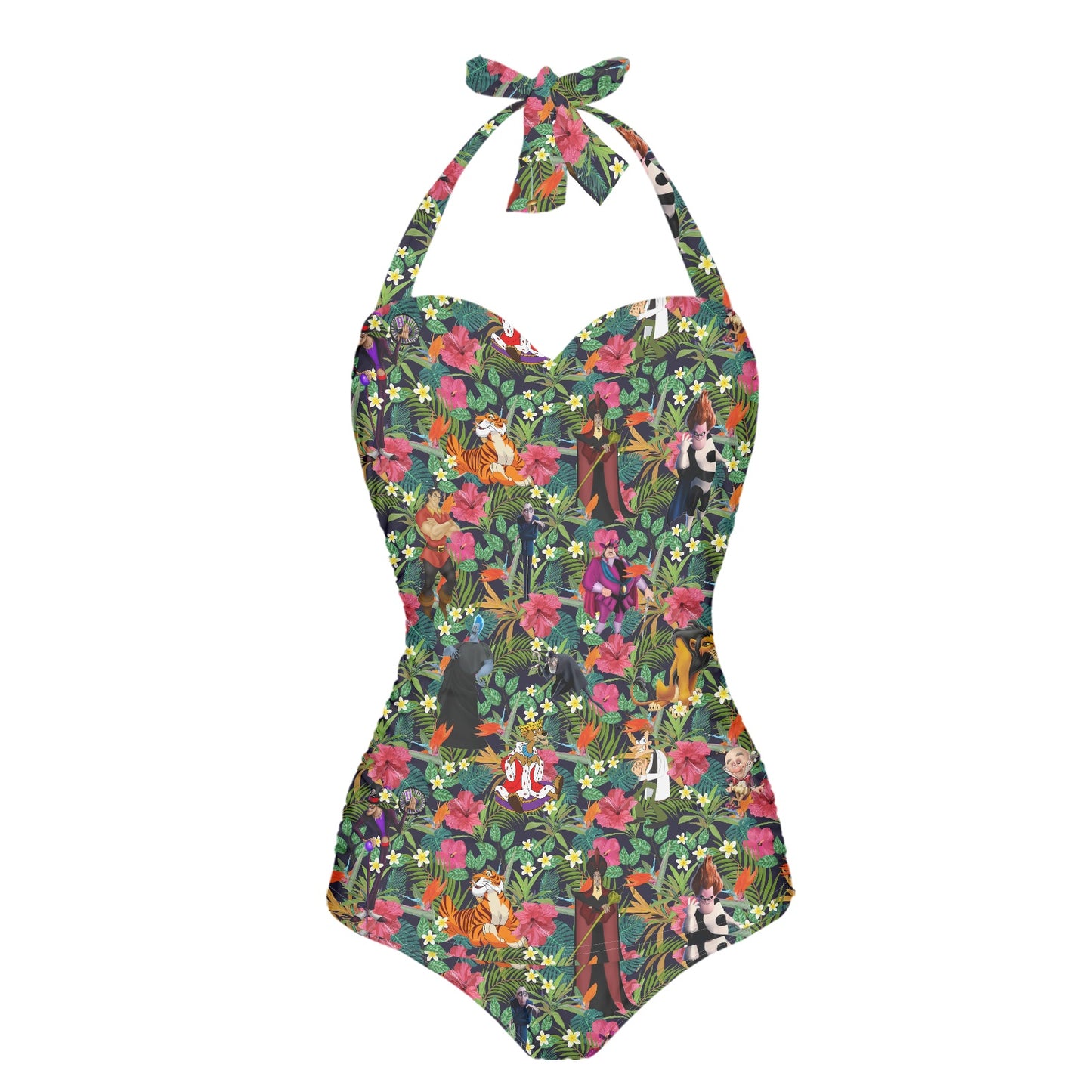 Tropical Male Villains Strappy one piece