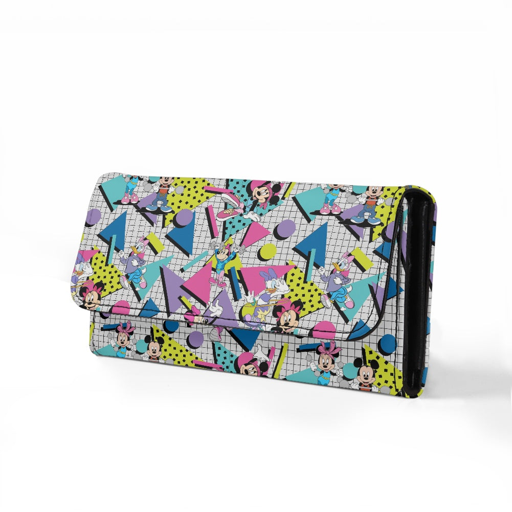 Aerobics Long Folding Wallet